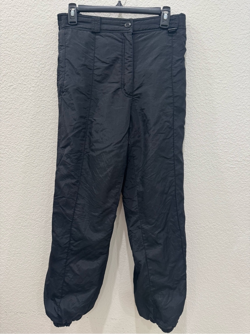 Lift Line Insulated Snow Ski Pants Women’s 10 Black Winter Snowboard 30x29.5